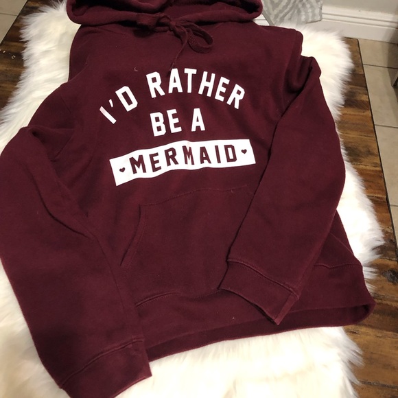 mermaid hoodie forever 21